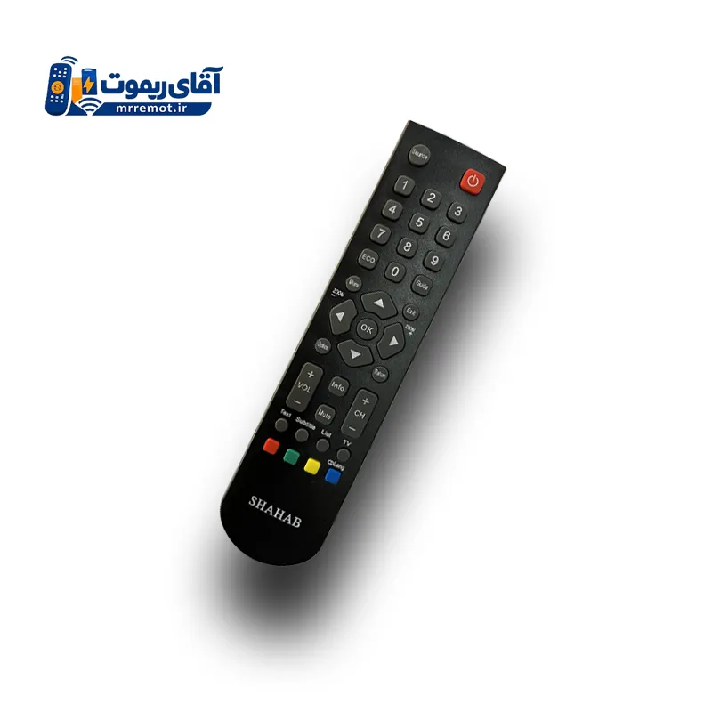 ریموت کنترل تلویزیون شهاب و تی سی ال ته گرد | TCL