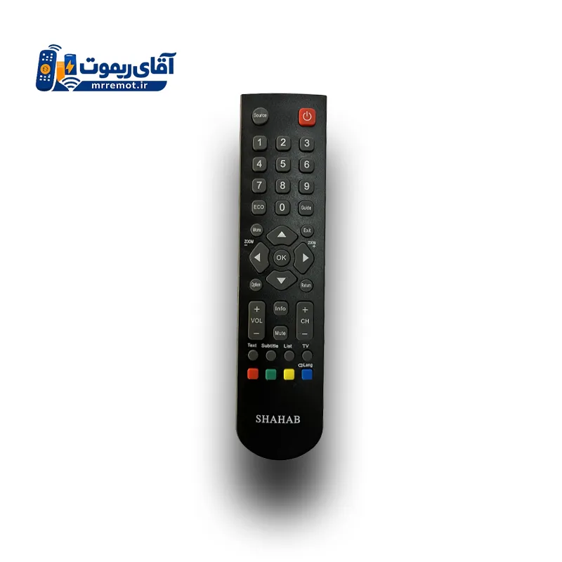 ریموت کنترل تلویزیون شهاب و تی سی ال ته گرد | TCL