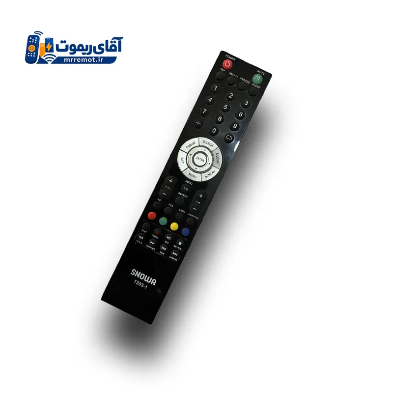 ریموت کنترل تلویزیون اسنوا و دوو T203-1