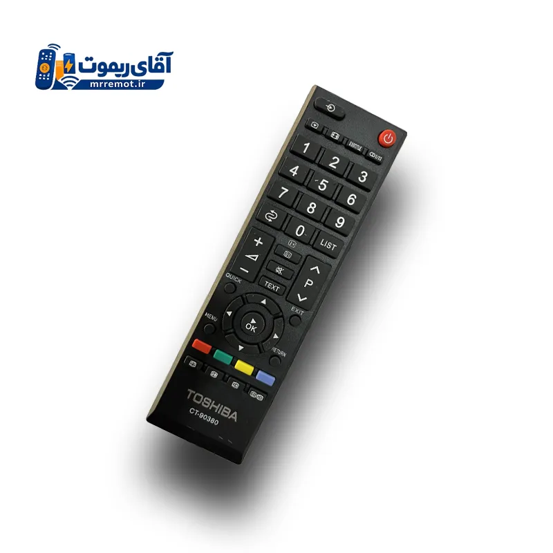 کنترل تلویزیون توشیبا 90380 | ریموت Toshiba 90380