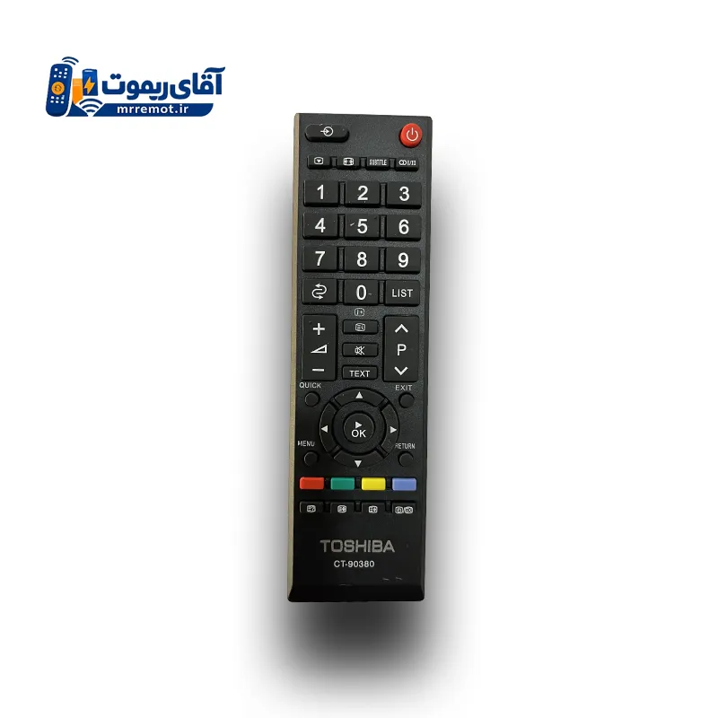 کنترل تلویزیون توشیبا 90380 | ریموت Toshiba 90380