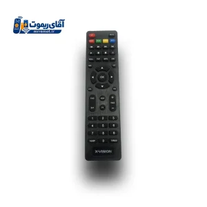 کنترل گیرنده دیجیتال ایکس ویژن Xvision Q9 دکمه مشکی