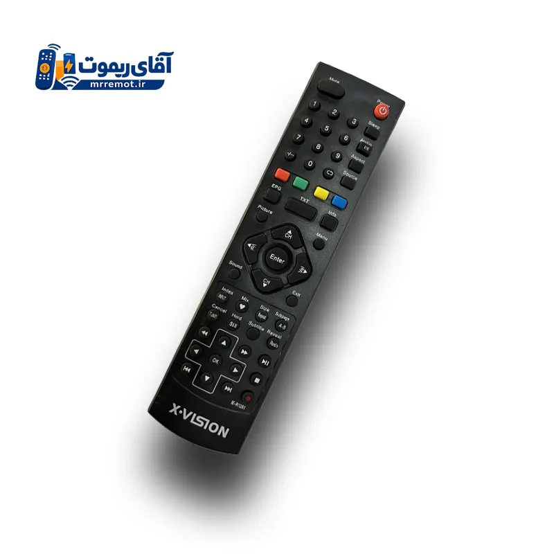 کنترل تلویزیون ایکس ویژن ریکوردر دار | ریموت LCD و LED ایکس ویژن
