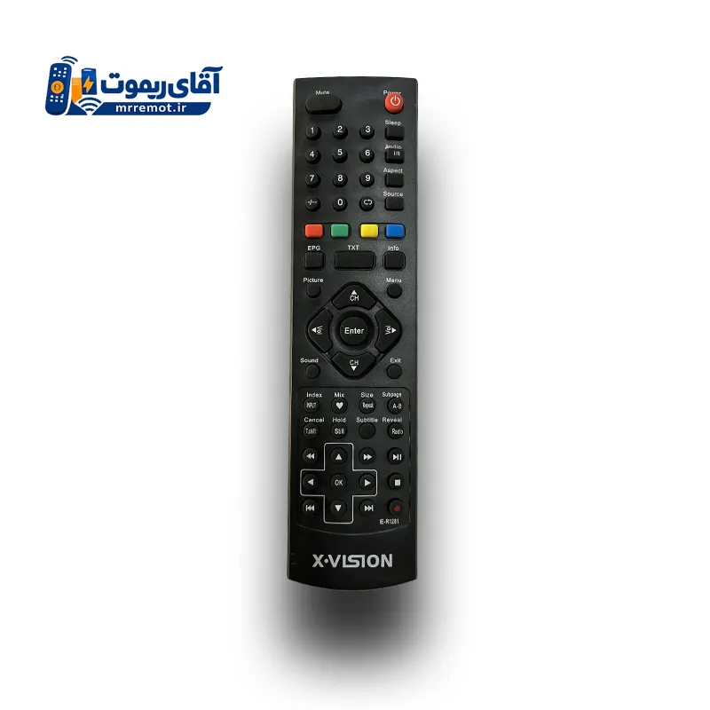 کنترل تلویزیون ایکس ویژن ریکوردر دار | ریموت LCD و LED ایکس ویژن